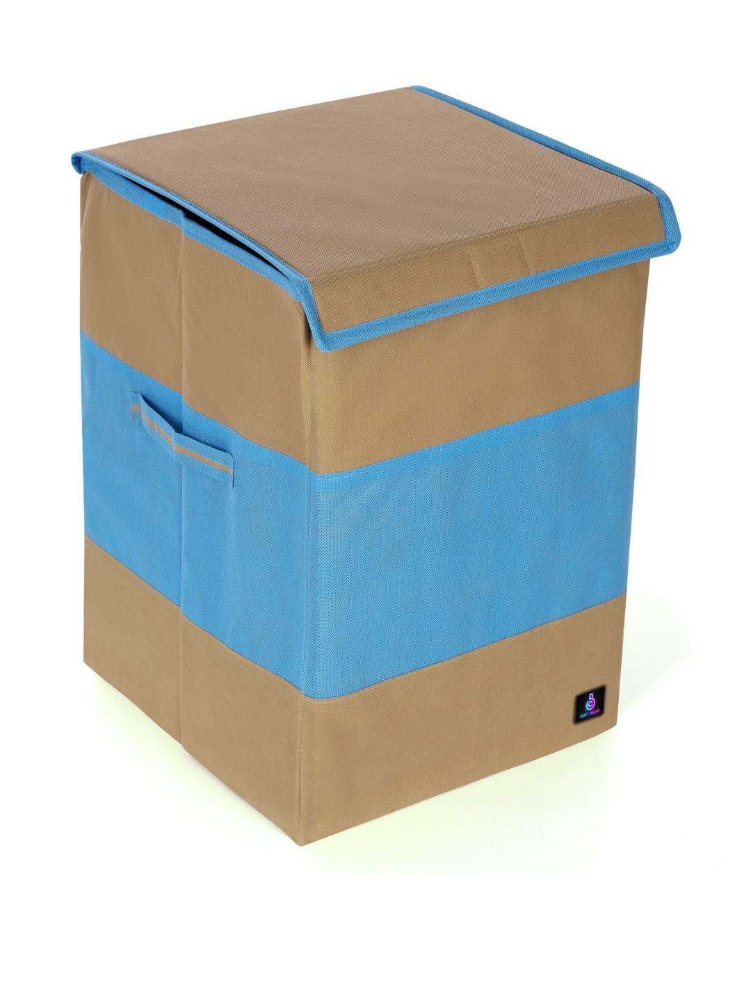 Craft Bazar Beige Foldable Laundry Bag