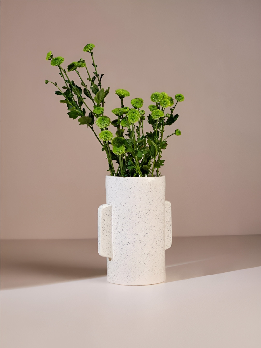 FREEDOM TREE Raavi White Ceramic Flower Vases