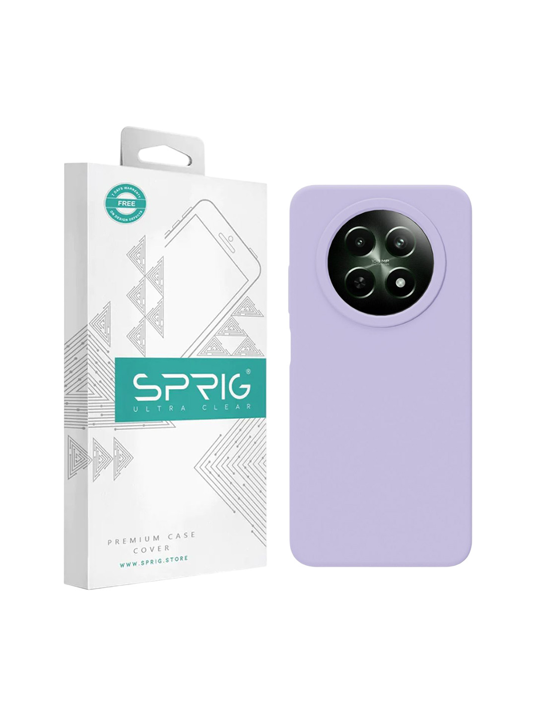 SPRIG Realme 12 5G Silicone Back Cover