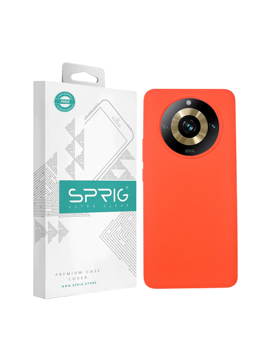 SPRIG Realme 11 Pro Liquid Silicone Back Cover