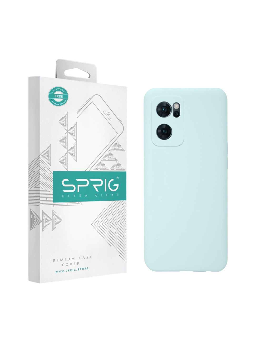 SPRIG OPPO Reno 7 5G Liquid Silicone Back Cover
