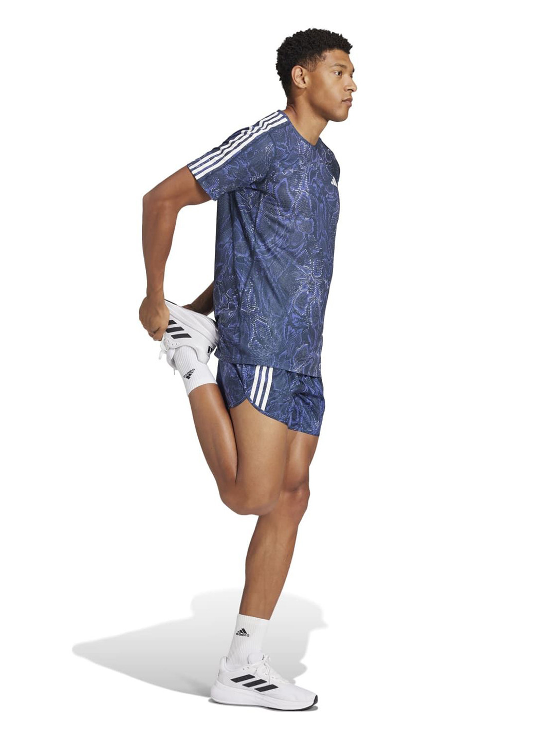 ADIDAS Printed Round Neck T-Shirt
