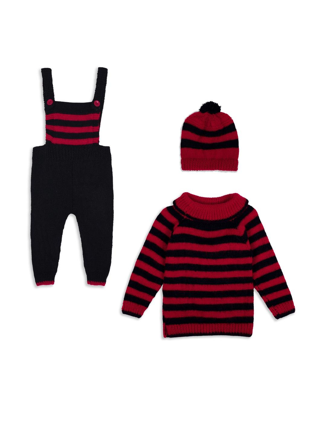 deva creation Beige Self Design Pure Wool Clothing Set