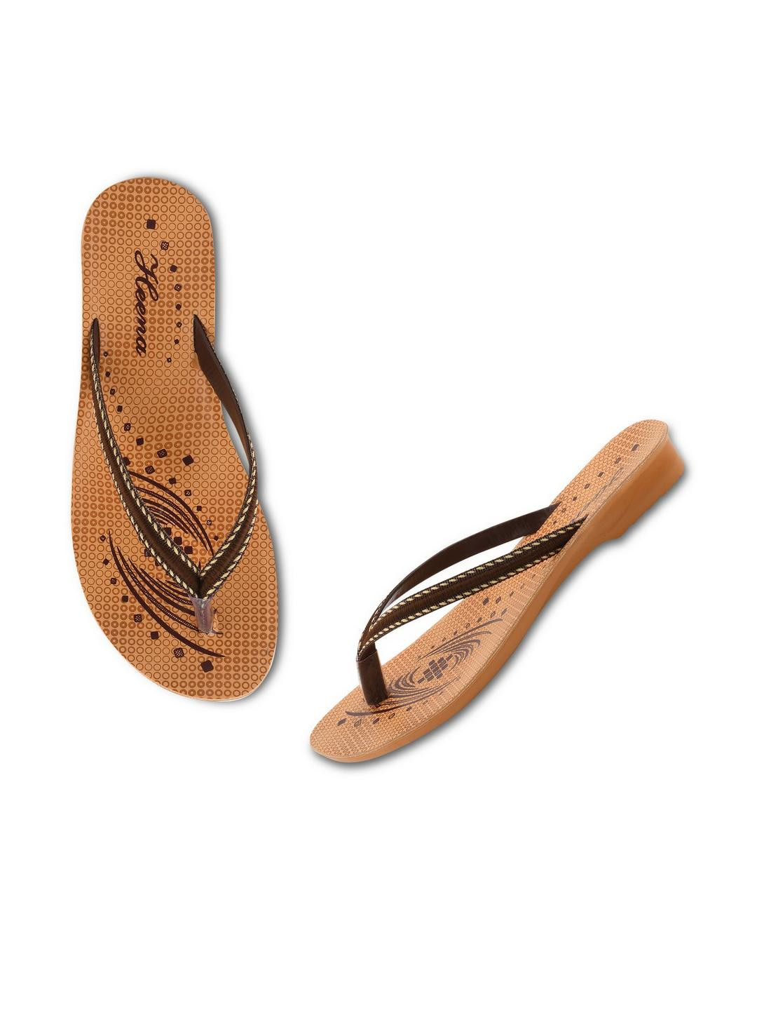 Heenaplus Women Brown Sandals