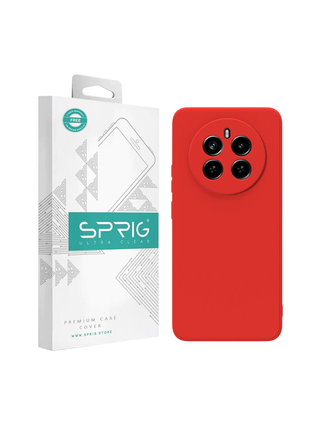 SPRIG Realme Narzo 70 5G TPU Matte Back Cover