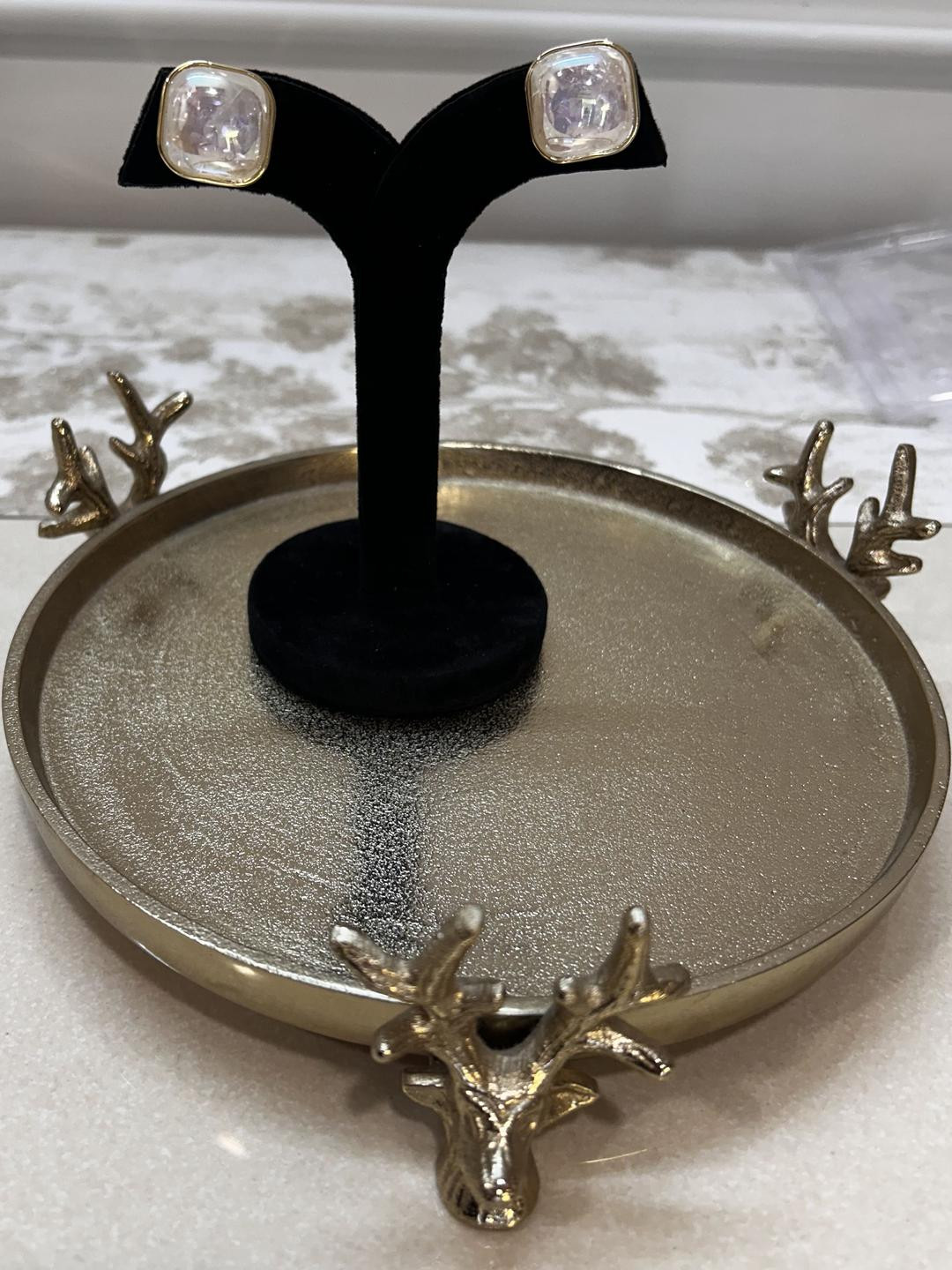 Beauty Spot Jewellery Gold-Plated Alloy Earrings