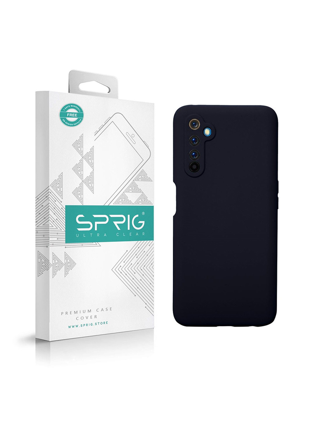 SPRIG Realme 6 Pro Liquid Silicone Back Cover