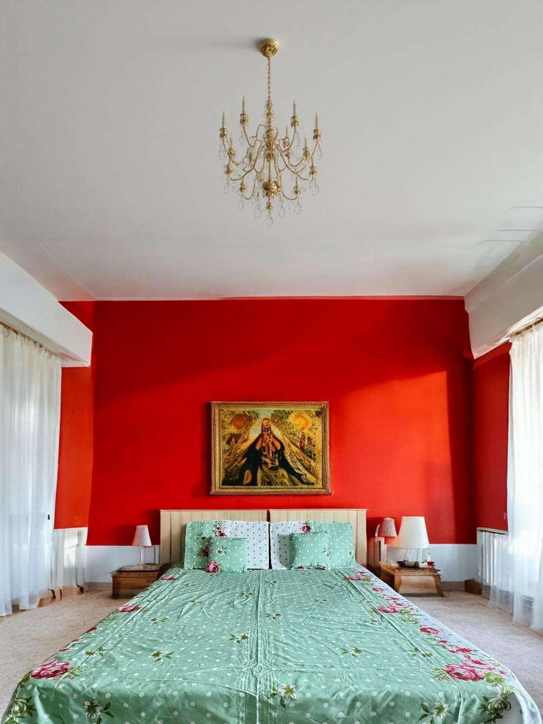 Wee Hours Printed Cotton Bedsheet Set 240x250cm