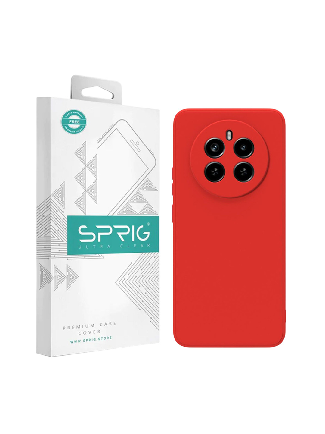 SPRIG Realme P1 Matte Back Cover