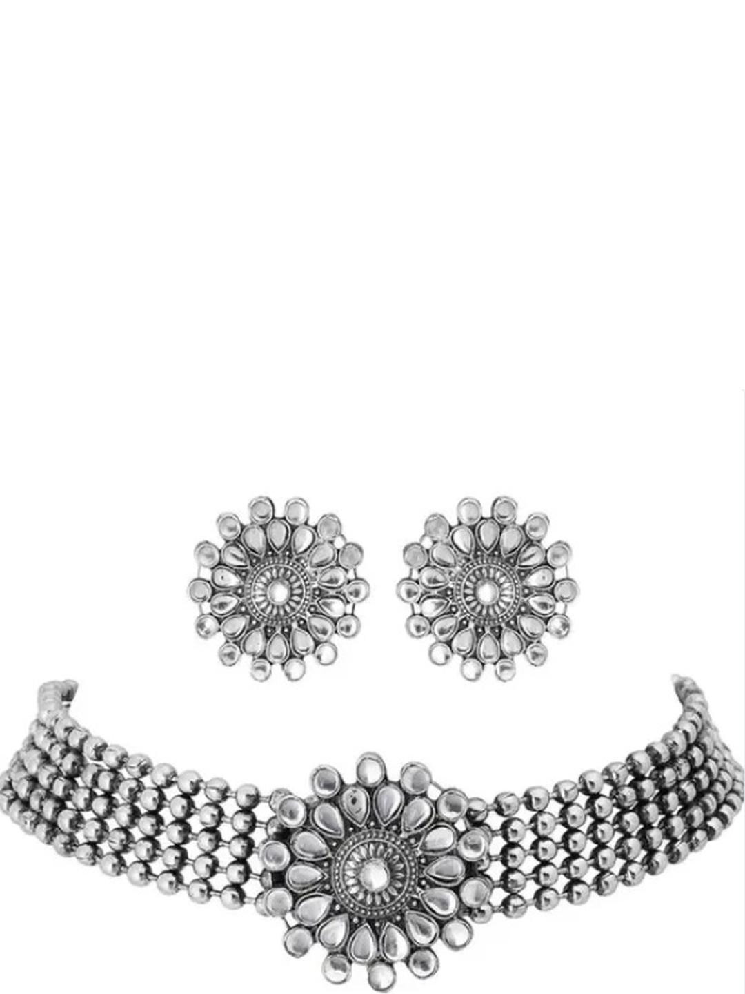 Sangria Oxidised Jewellery Set