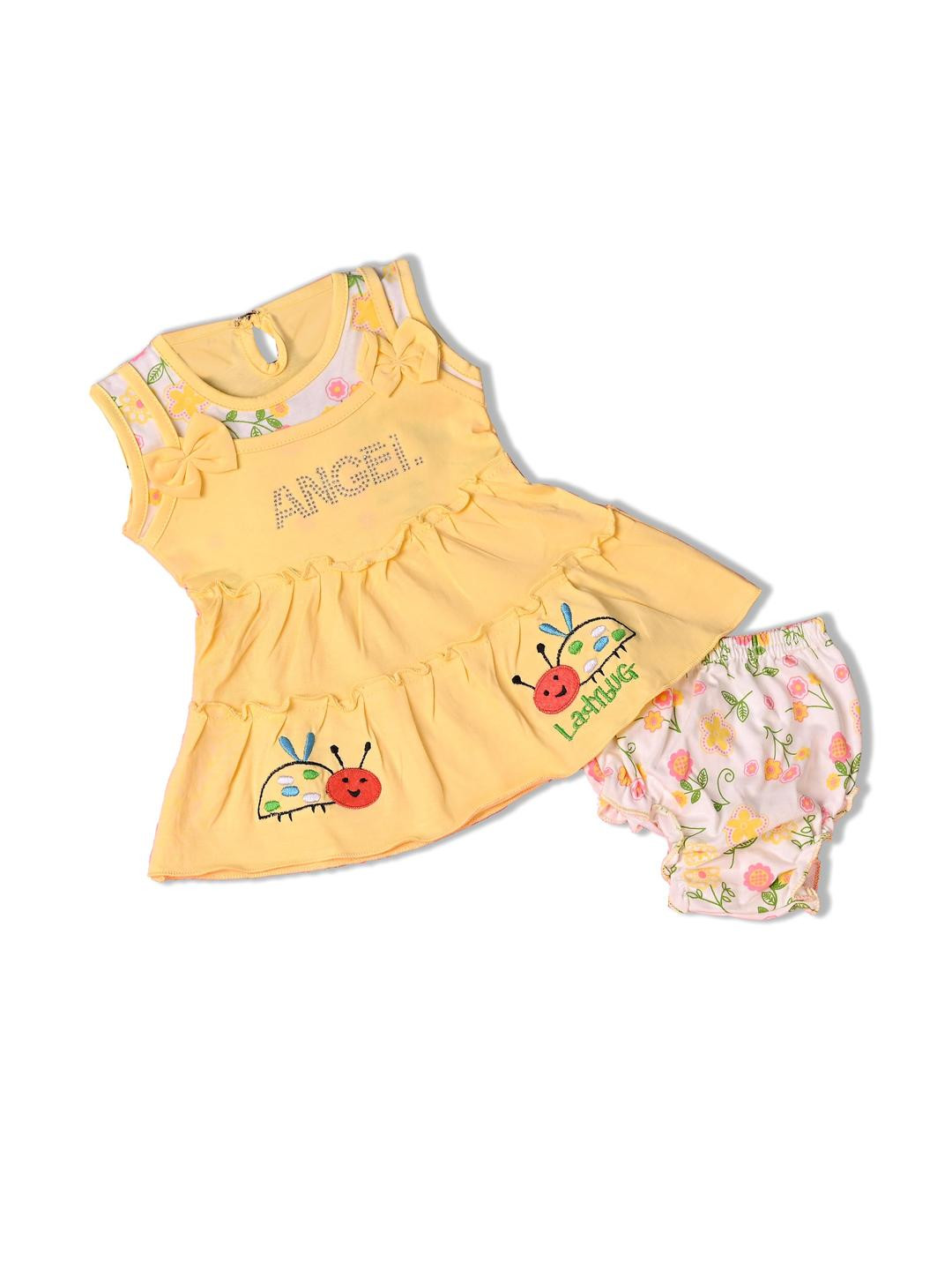 ER LIFE Style Girls Yellow Dresses