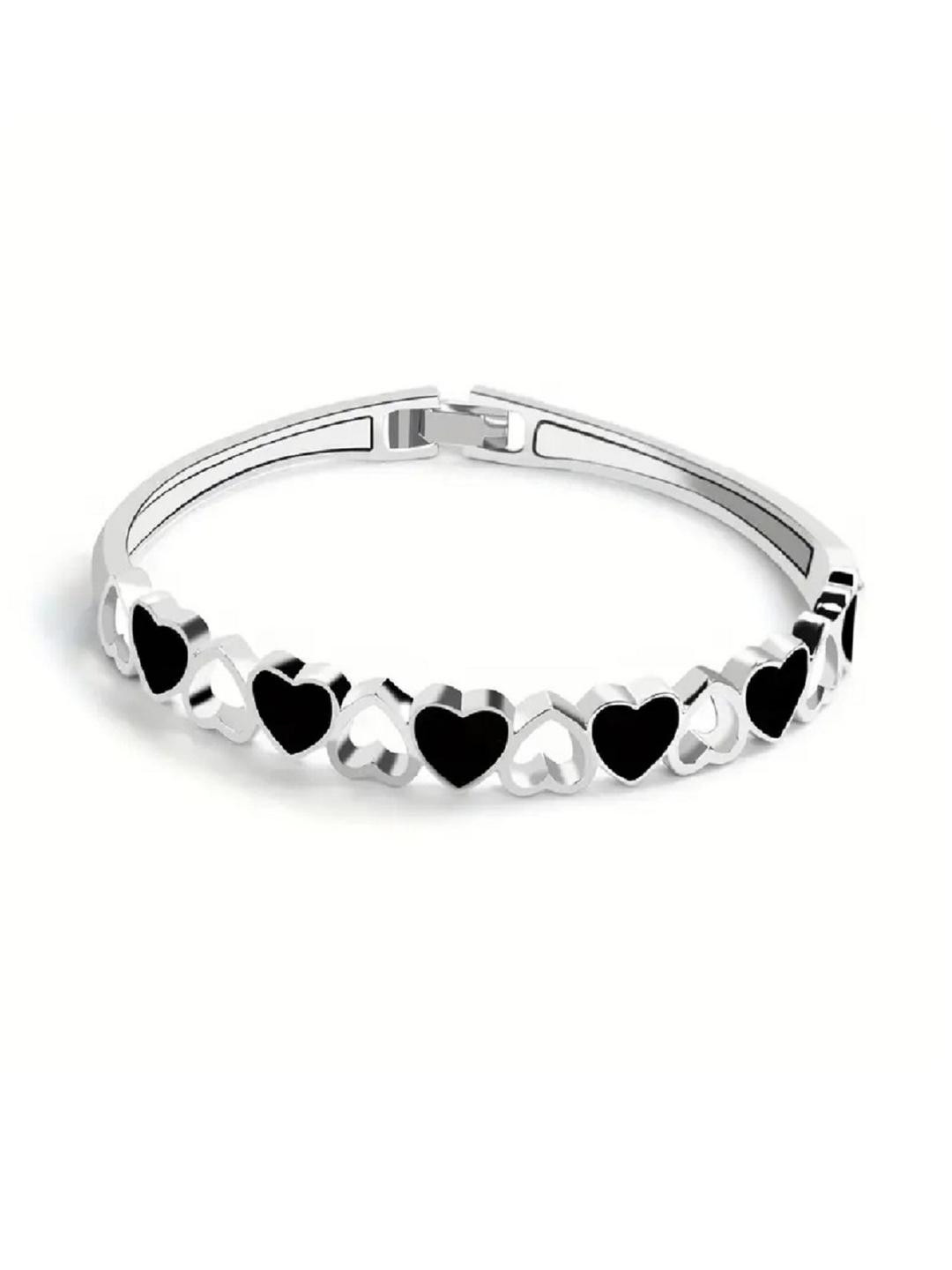 Princess Evening Shine Silver Bangle/Bracet For Women