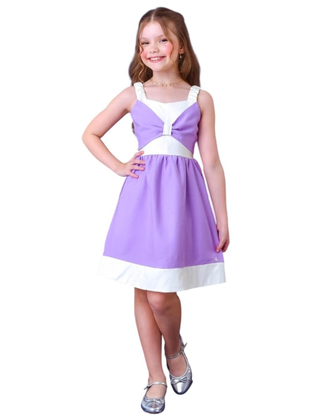 ER LIFE Style Girls Lavender Dresses