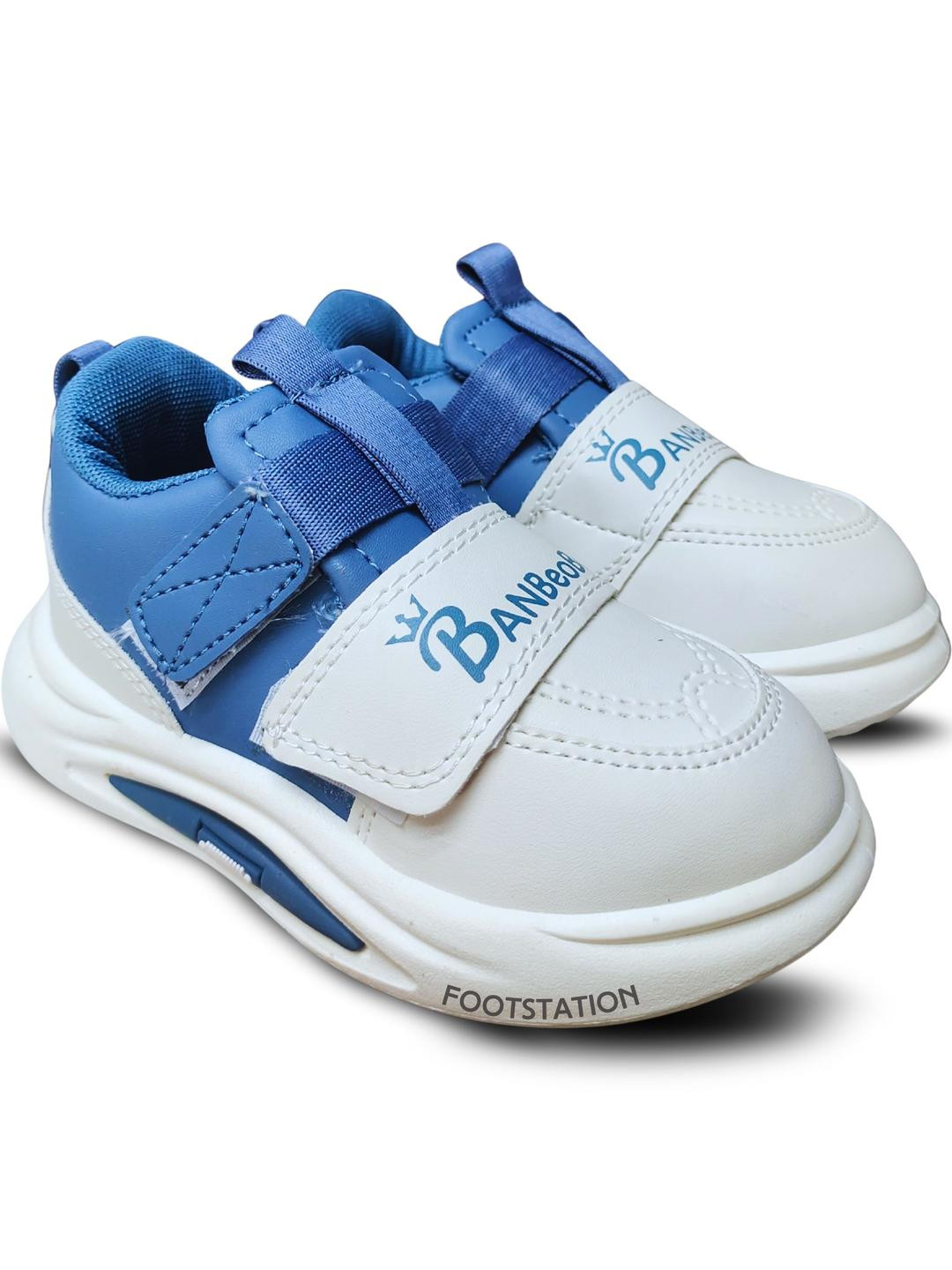 FootStation Boys Blue Casual Sneakers
