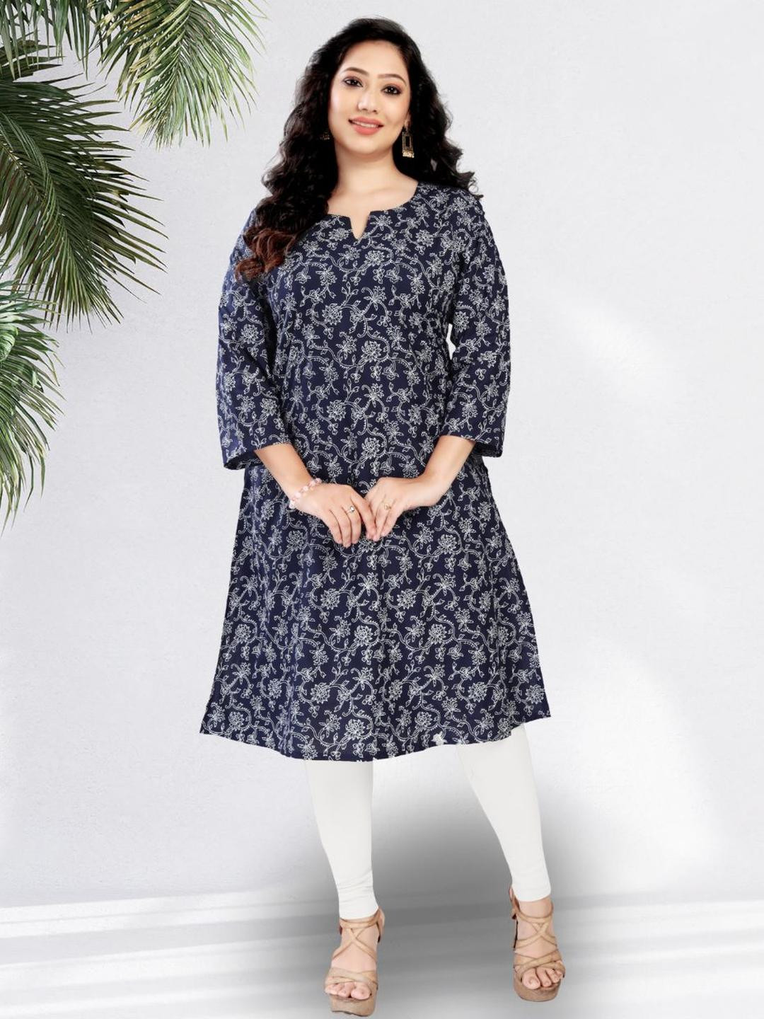 Avantrys Women Kalamkari Printed Kurti