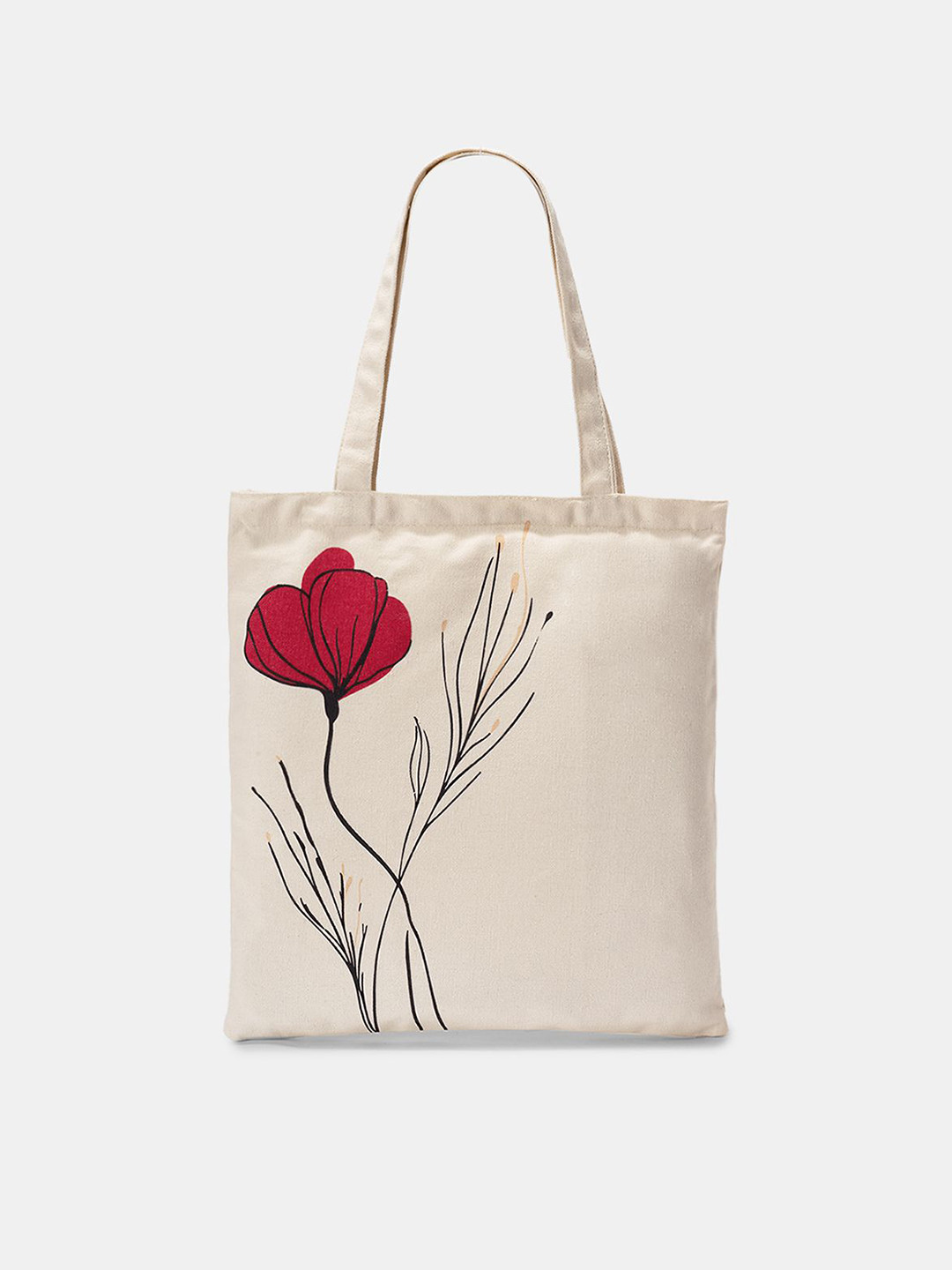 Forever Glam by Pantaloons Printed Synthetic Leather Large Shopper Tote Bag