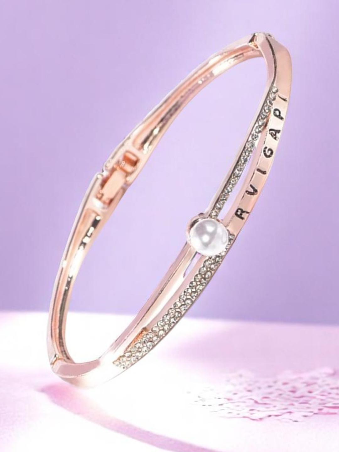 Alloy Bangle Type Bracelet For  Women and Girls