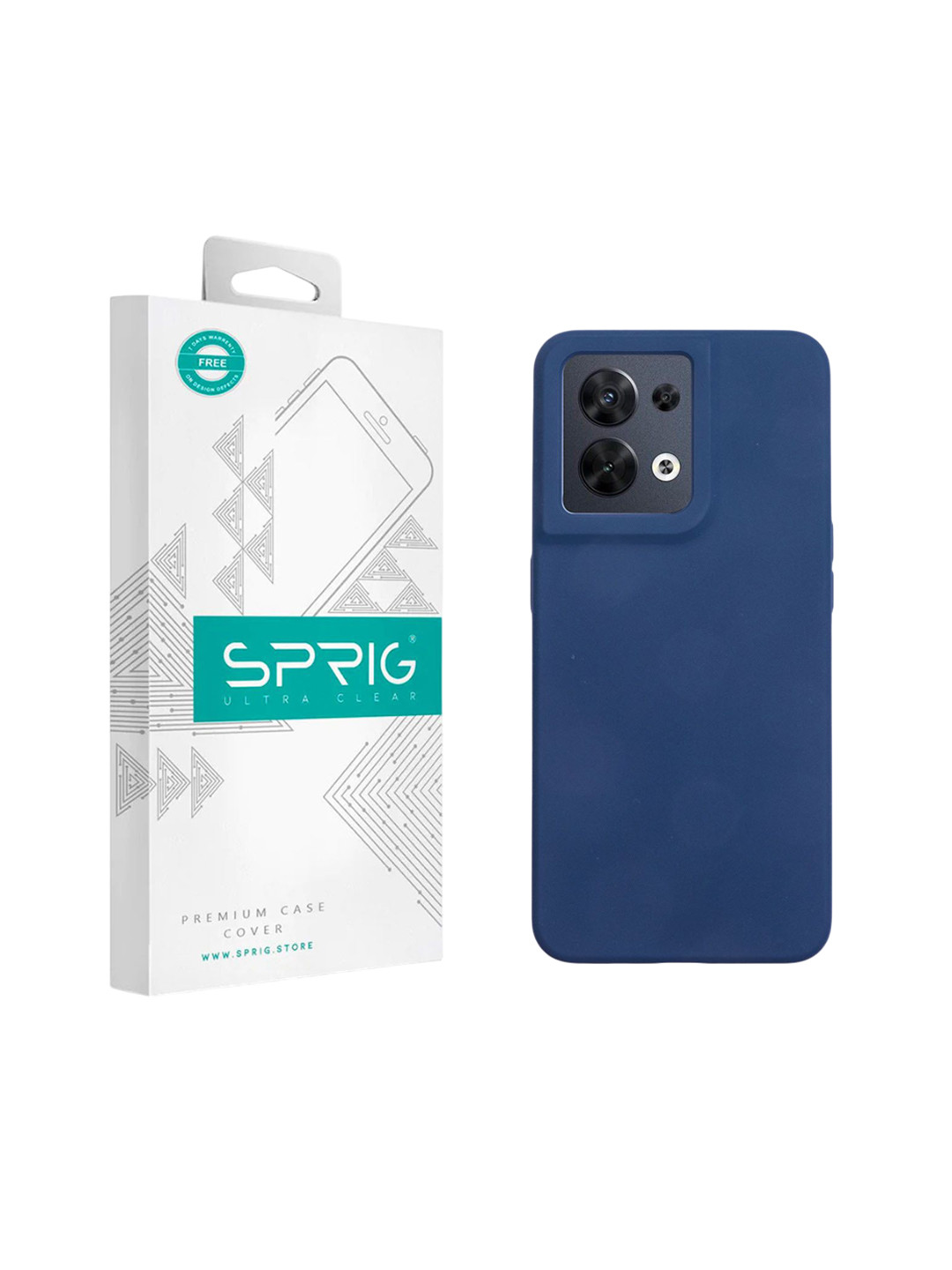 SPRIG Realme 8 Silicone Back Cover