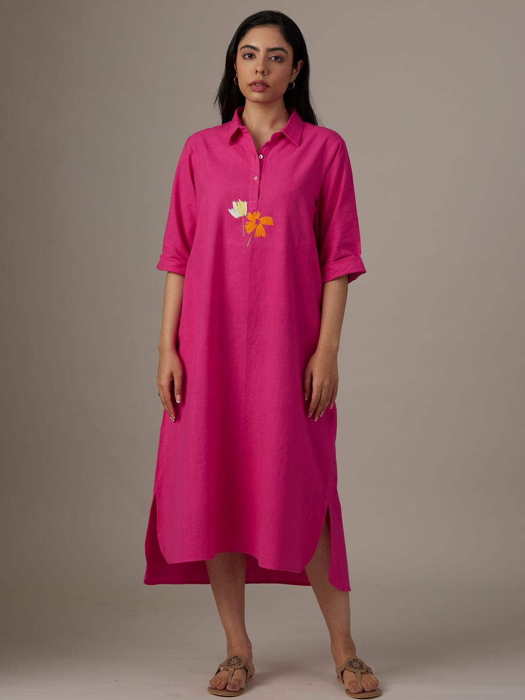 Raas by Ekta A-Line Midi Dress