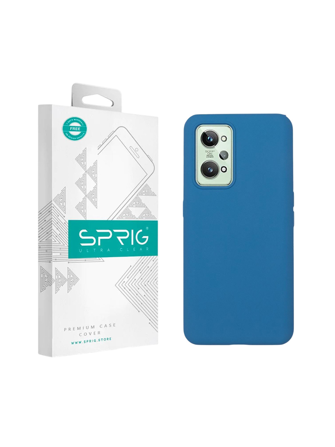 SPRIG Realme GT 2 Liquid Silicone Back Cover