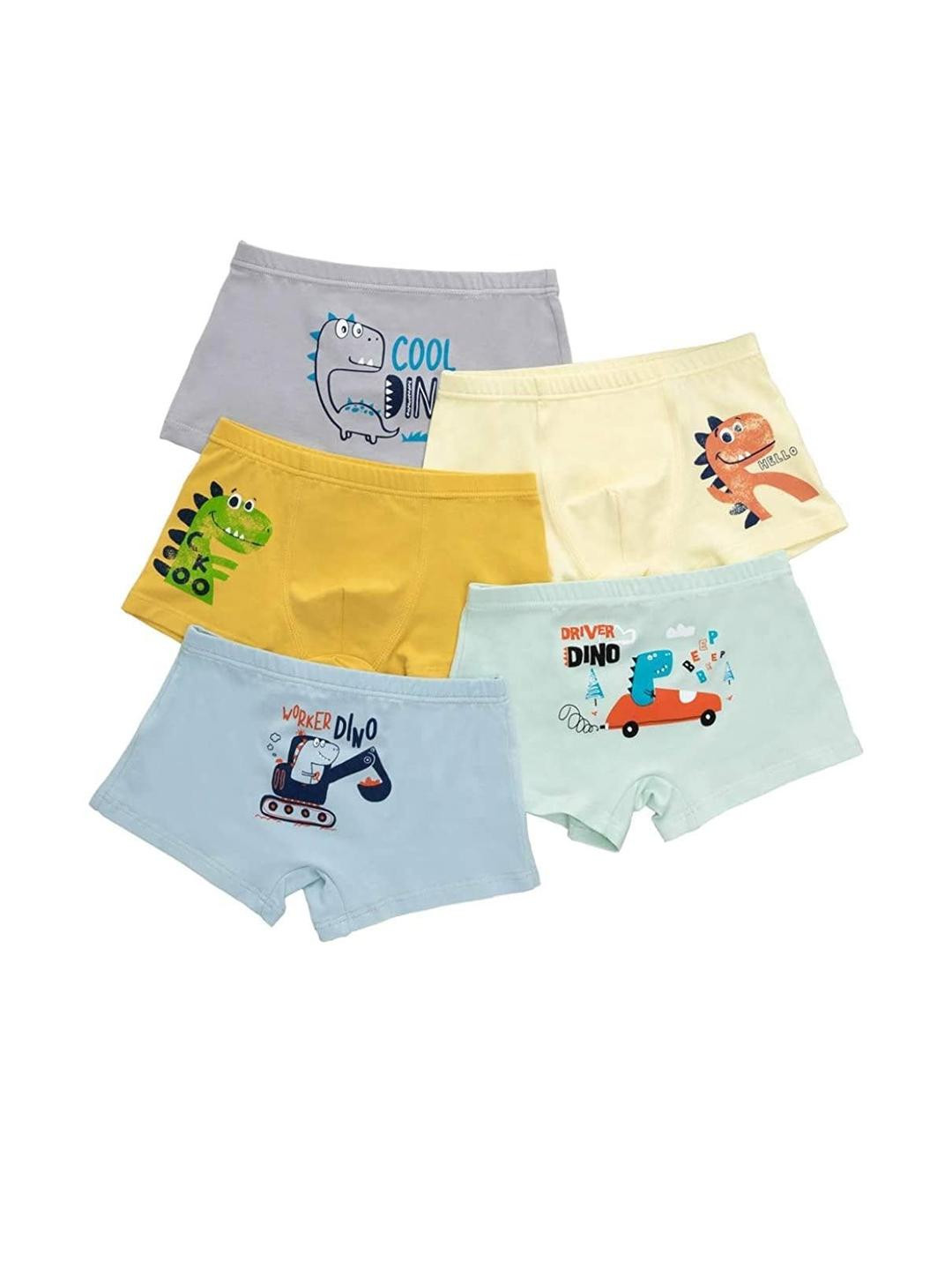 Teri Beri Set Of 10 Low-Rise Cotton Hipster Briefs