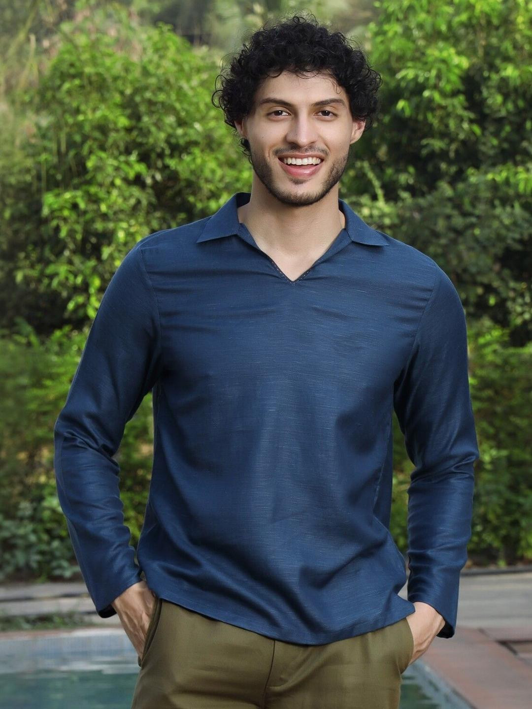 ROAR FOR GOOD Men Pastels Kurta