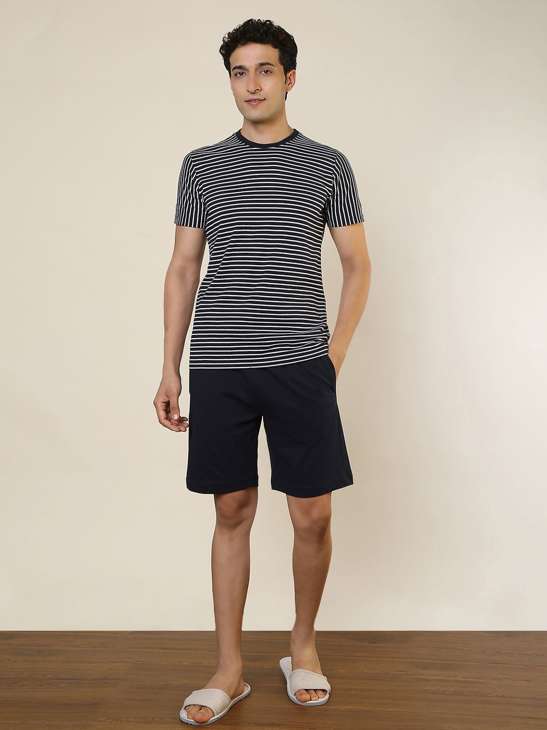 SleepZ by Raymond T-Shirt & Shorts Night Suits