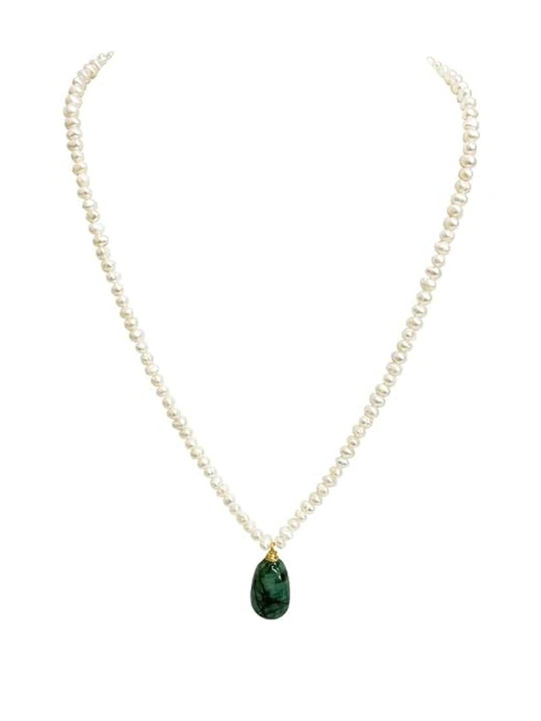 Surat Diamond Jewellery Gold-Plated Metal Minimal Necklace