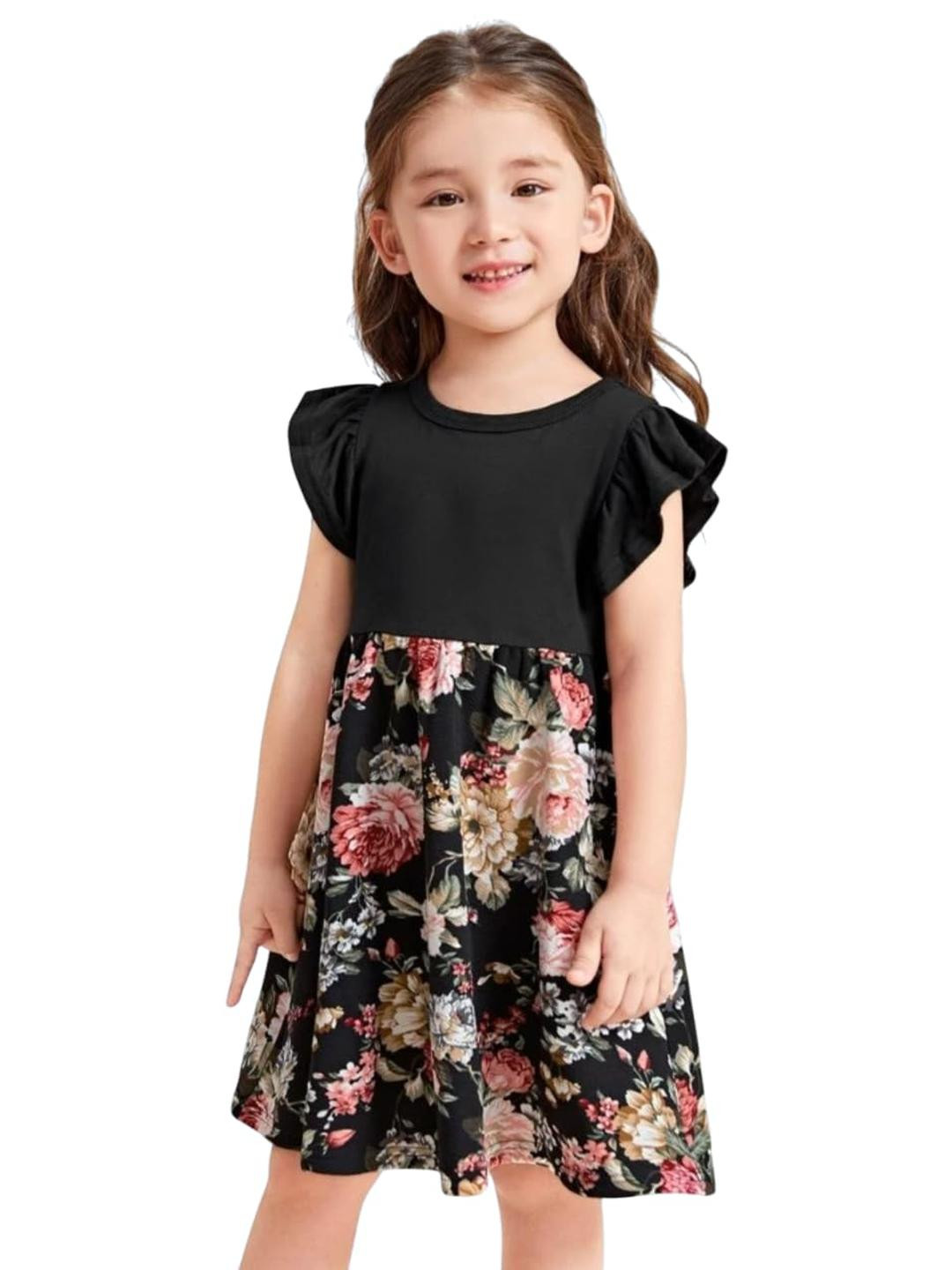 ER LIFE Style Girls Black Dresses