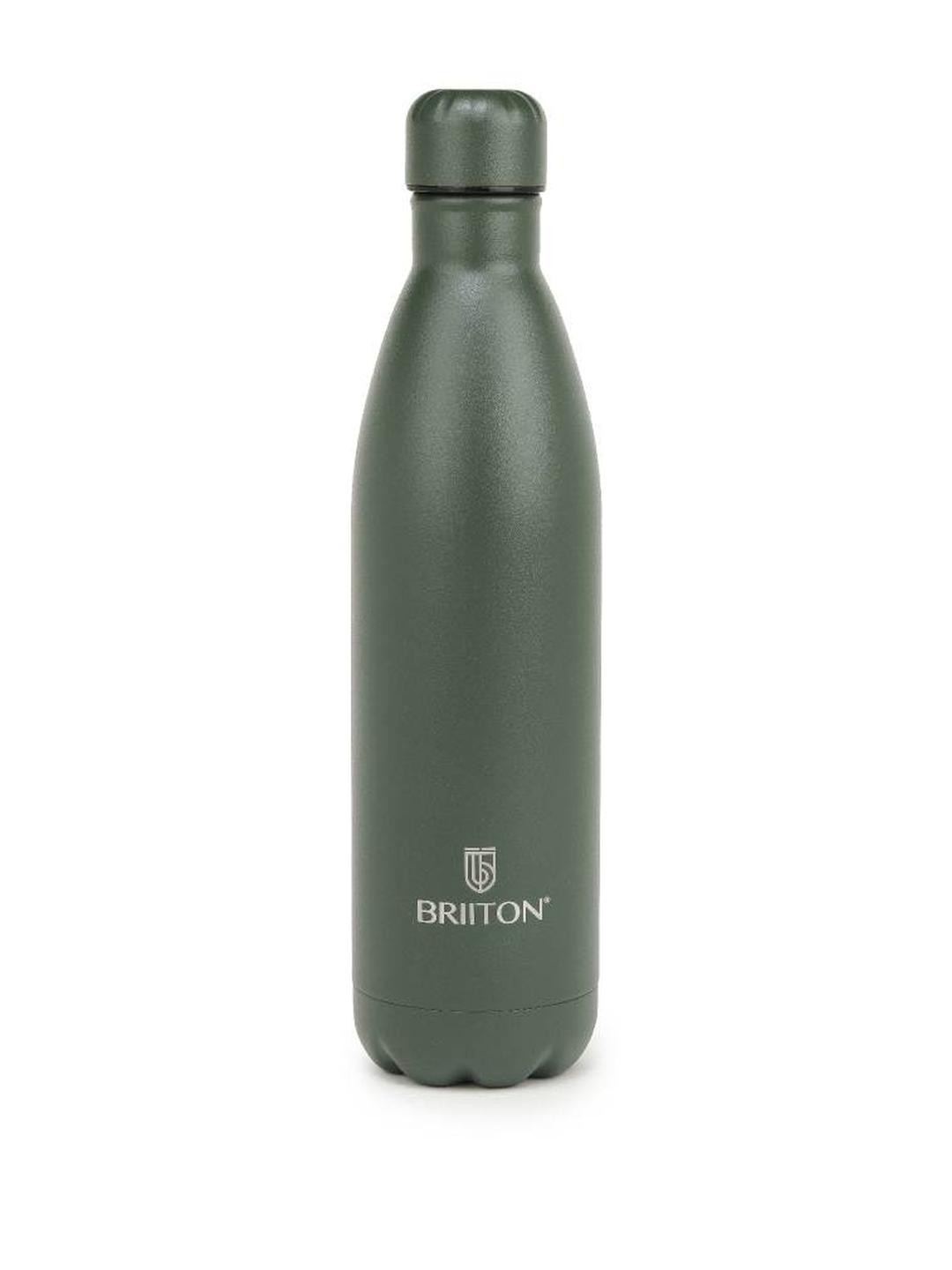 Briiton Green Single Stainless Steel Solid Water Bottle