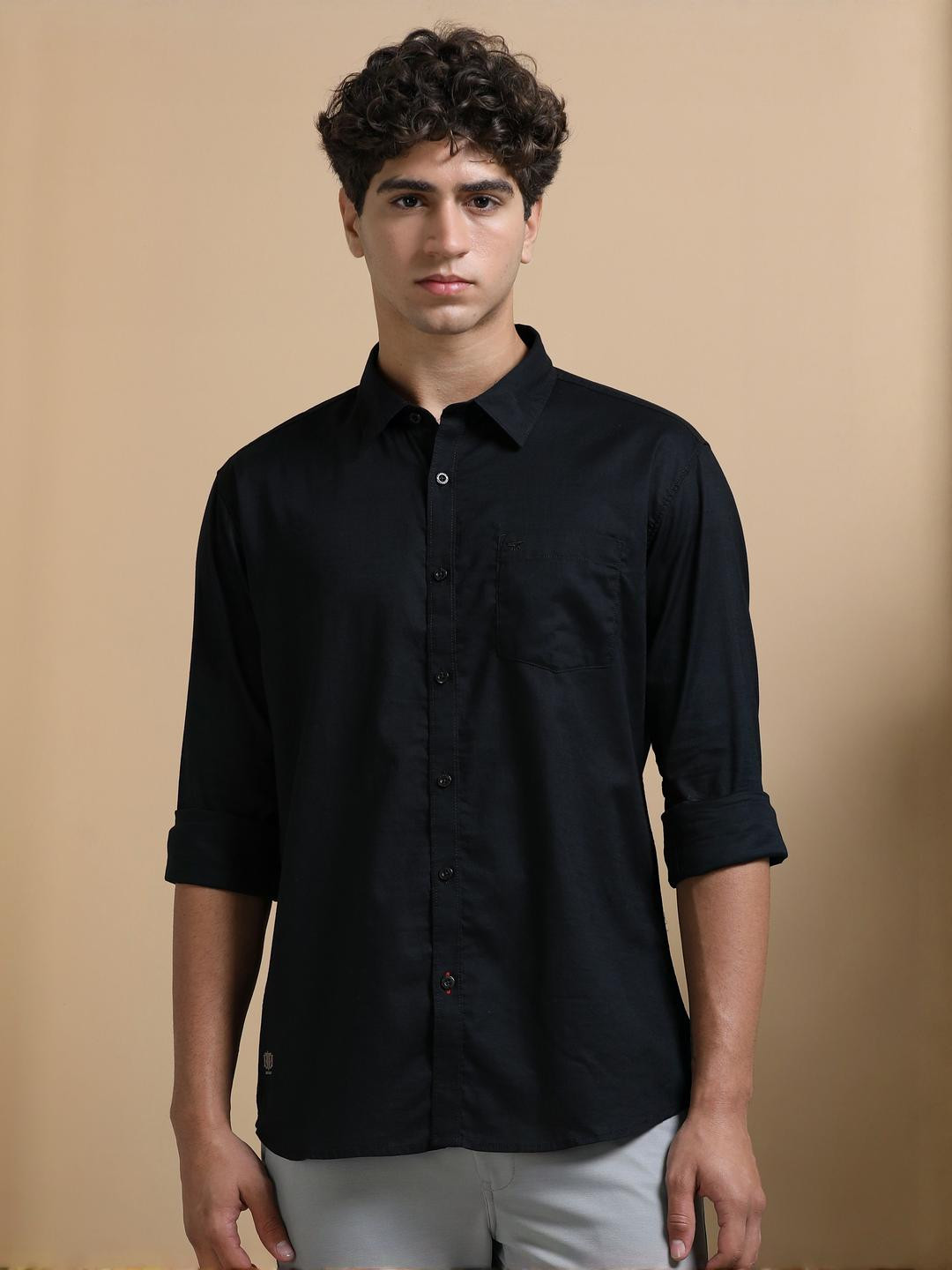 RIGS AND RAGS Men Smart Casual Shirt