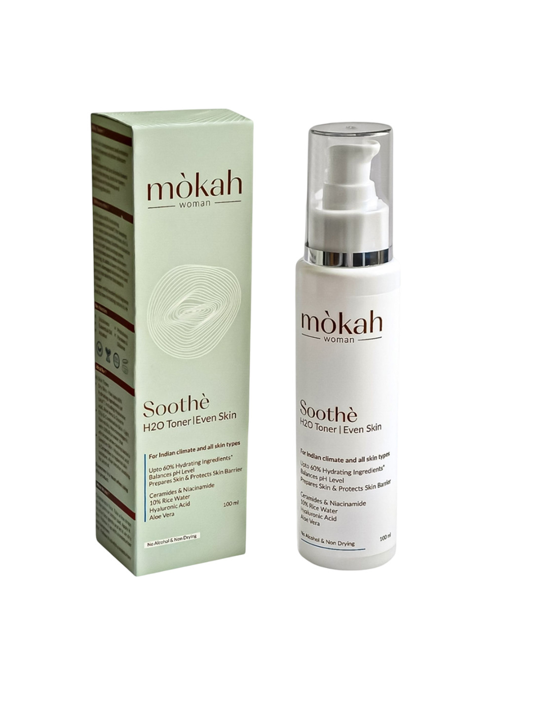 Mokah Woman Soothe H2O Toner - 100 ml
