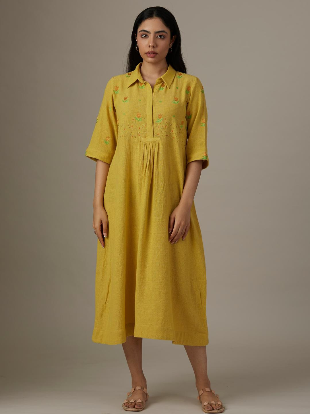 Raas by Ekta A-Line Midi Dress