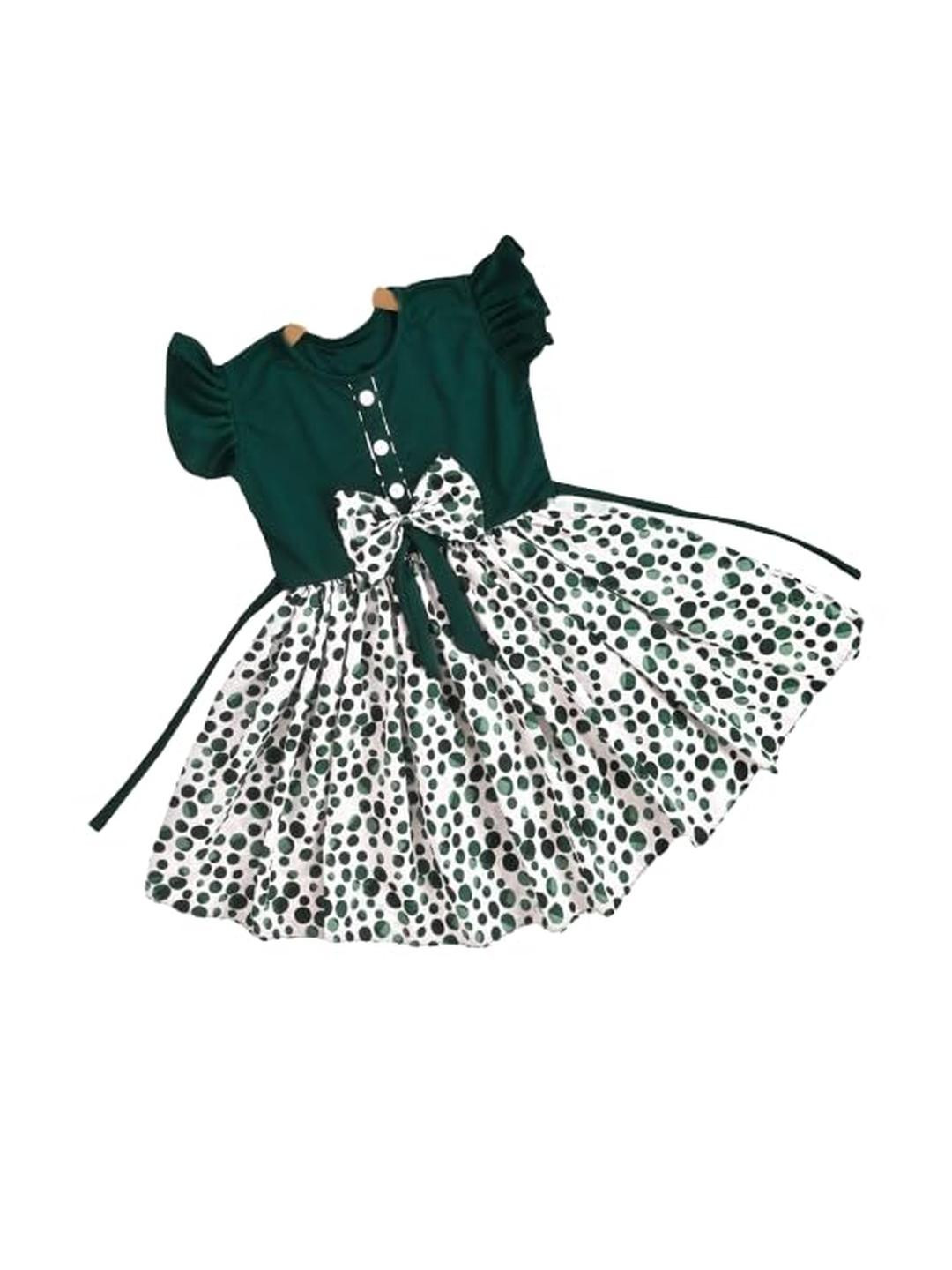 ER LIFE Style Girls Green Dresses