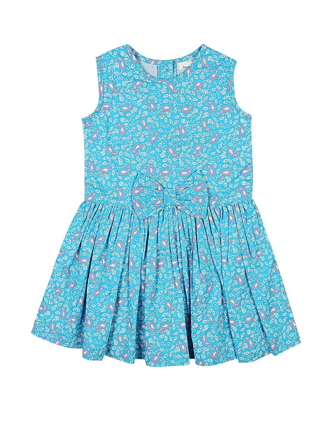 ShopperTree Floral Print A-Line Dress