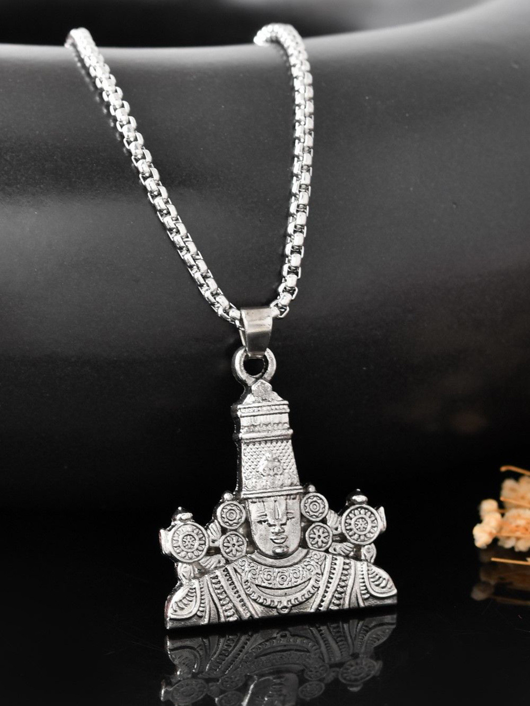 AGARWALPRODUCT Unisex Stainless Steel Vankasht Pendant