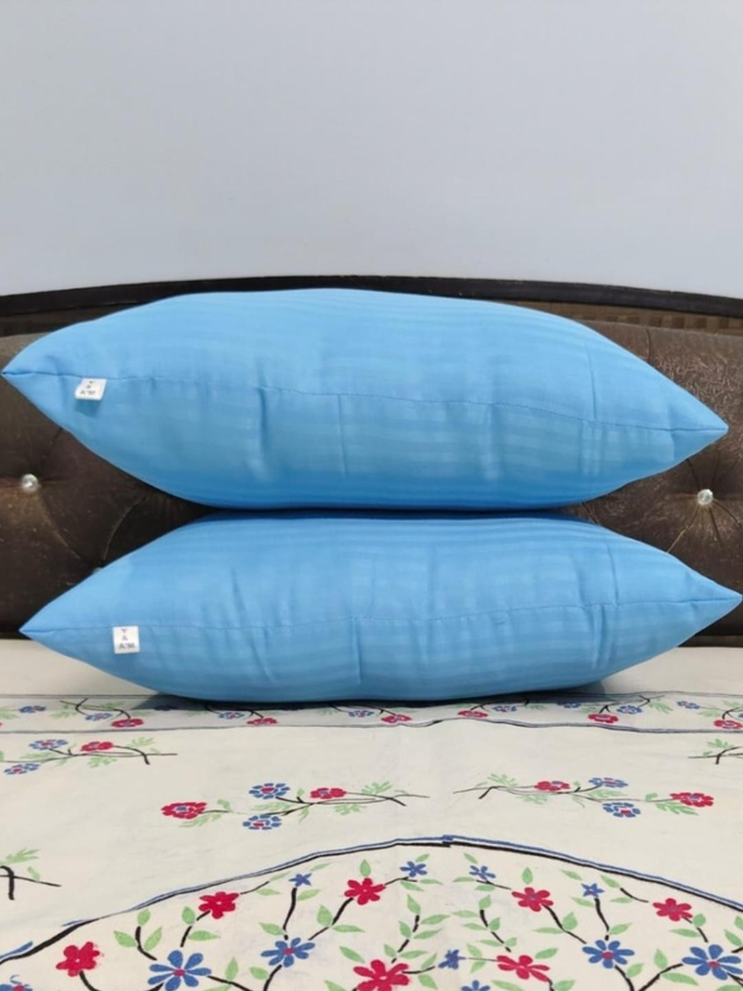 Y&A'M Pack Of 2 Striped Pillows