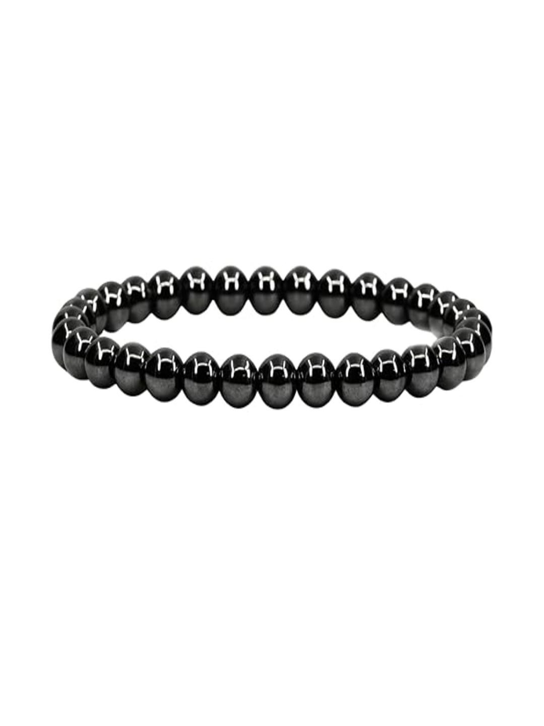 EPSAA Unisex Black Metal Bracelet