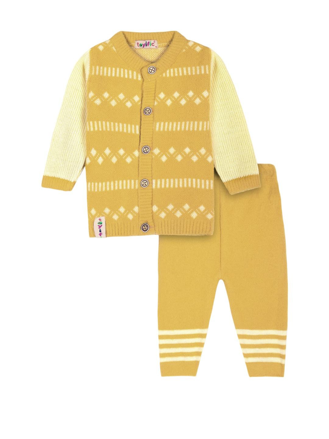 toyific Unisex Kids Woollen Sweater Set