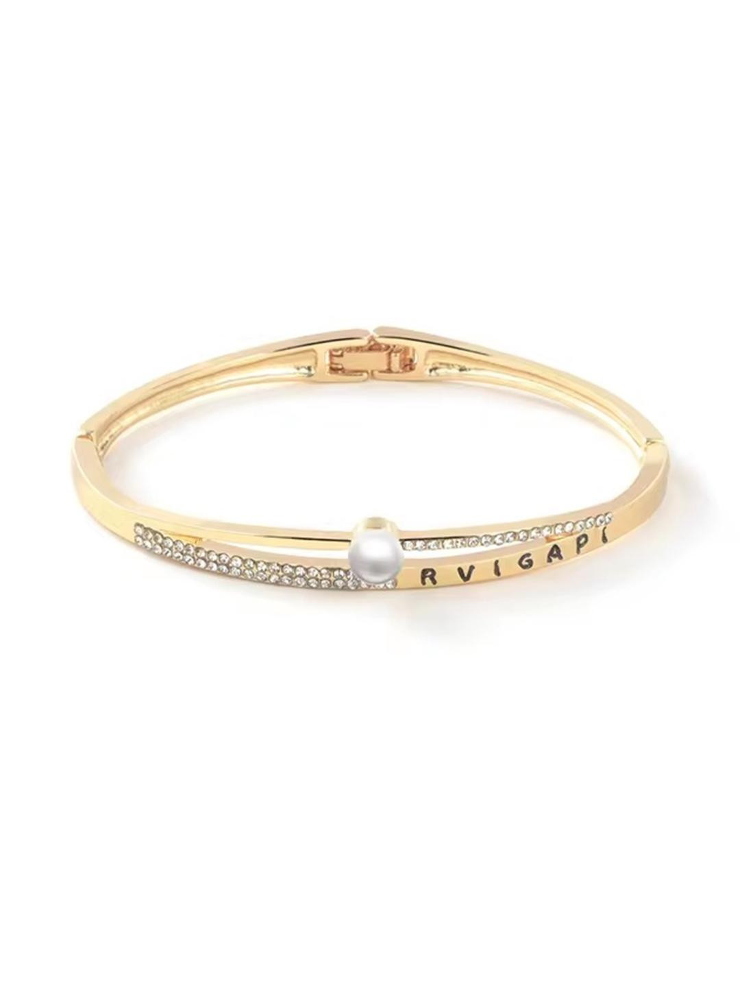 Alloy Bangle Type Bracelet For  Women and Girls
