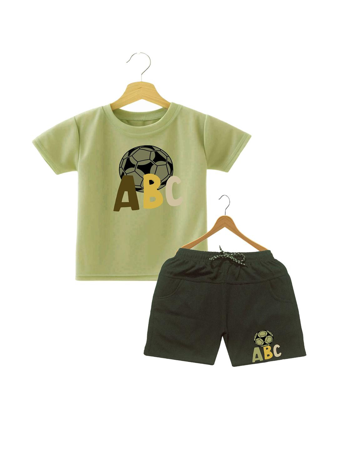 RBF84 Boys Printed T-shirt with Shorts