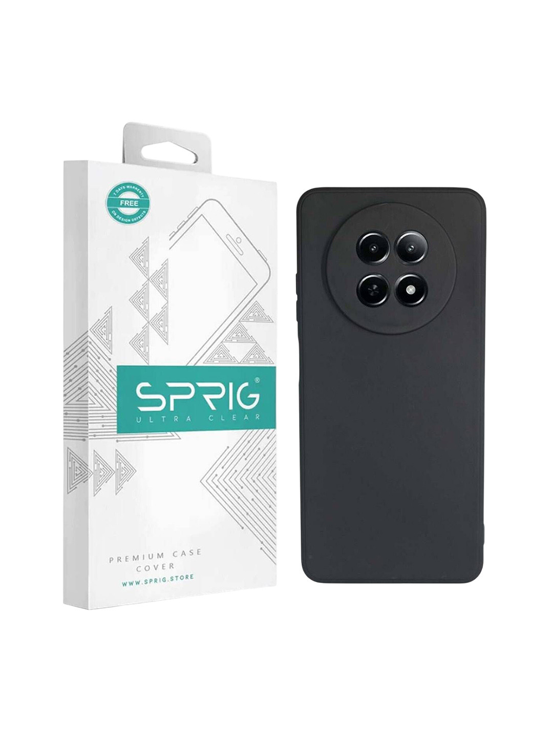 SPRIG Realme Narzo N65 5G Matte Back Cover