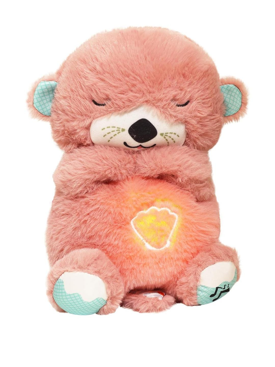 TOYBULK Microfibre Sleep Buddy Breathing Sensory Teddy Bear