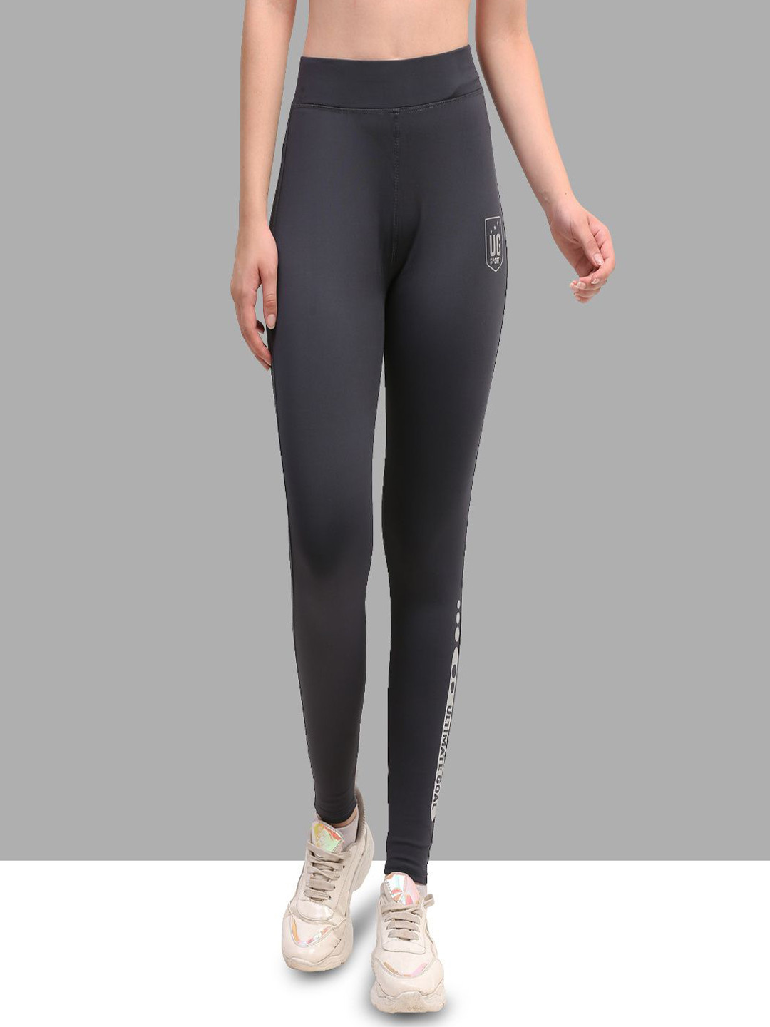 UG SPORTS Women Slim-Fit Ankle-Length Gym Tights