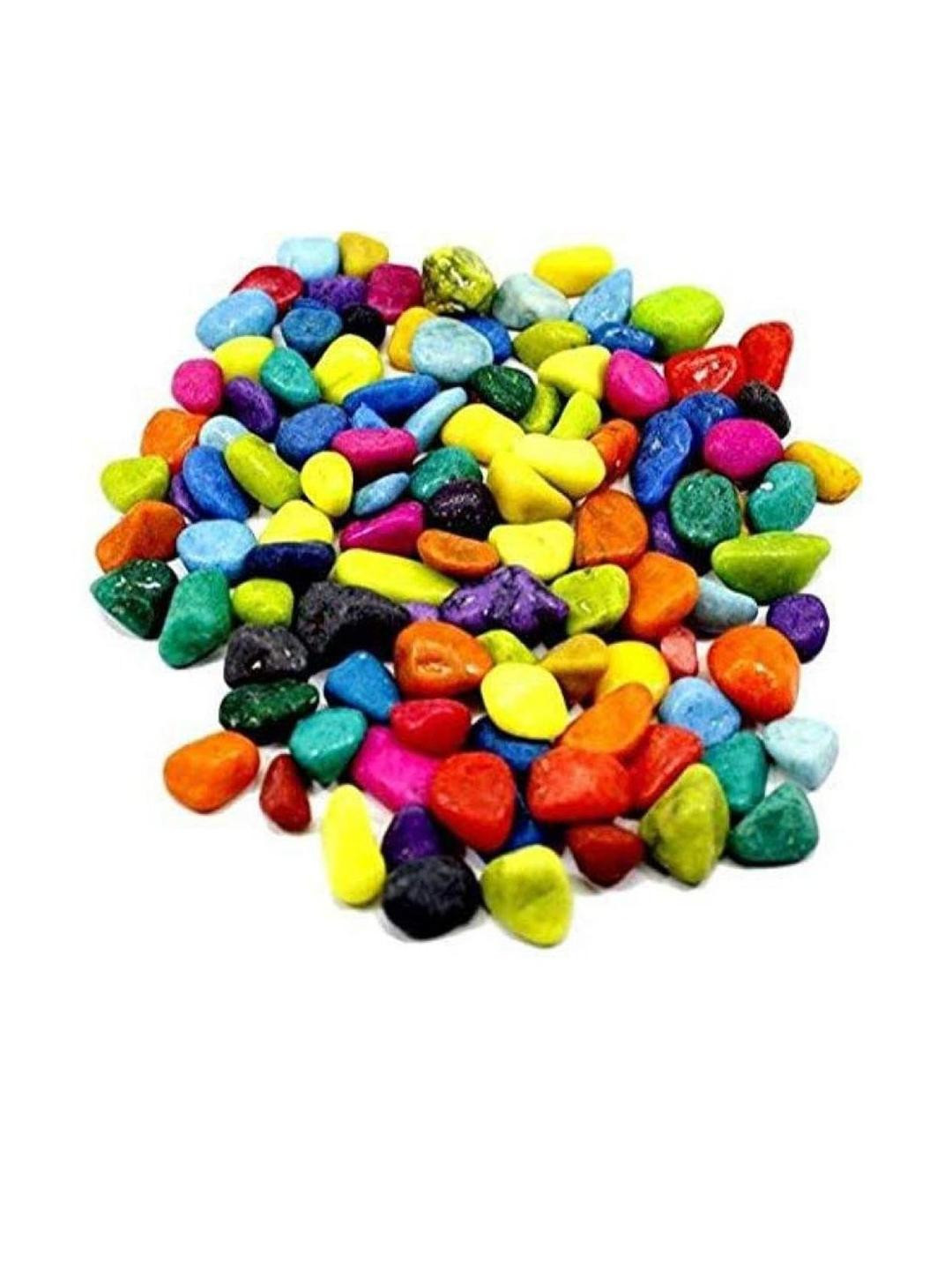 Somil Multicolor Pabbles/Stone for Garden, Plants, Aquarium & Home Decor Wt. 950g- P112