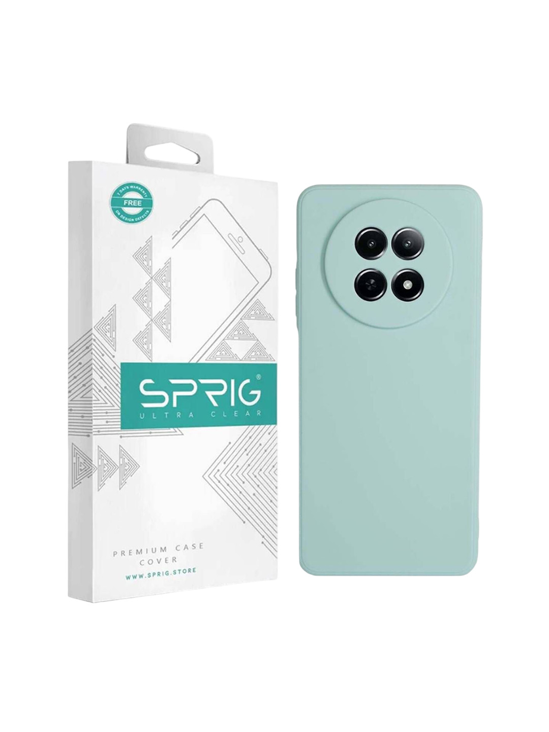 SPRIG Realme Narzo N65 5G TPU Matte Back Cover
