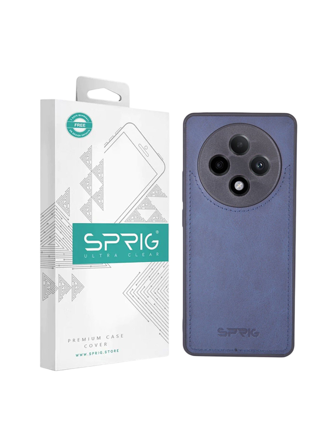SPRIG OPPO F27 Pro Plus Matte Leather Back Cover