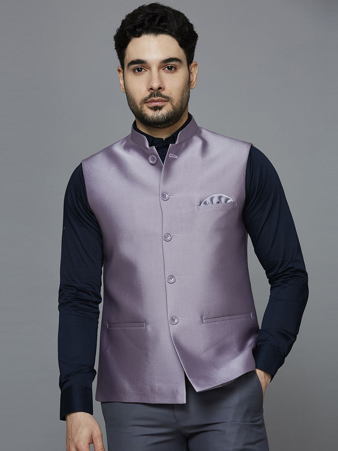 ESSAS club Self Shine Nehru Jacket