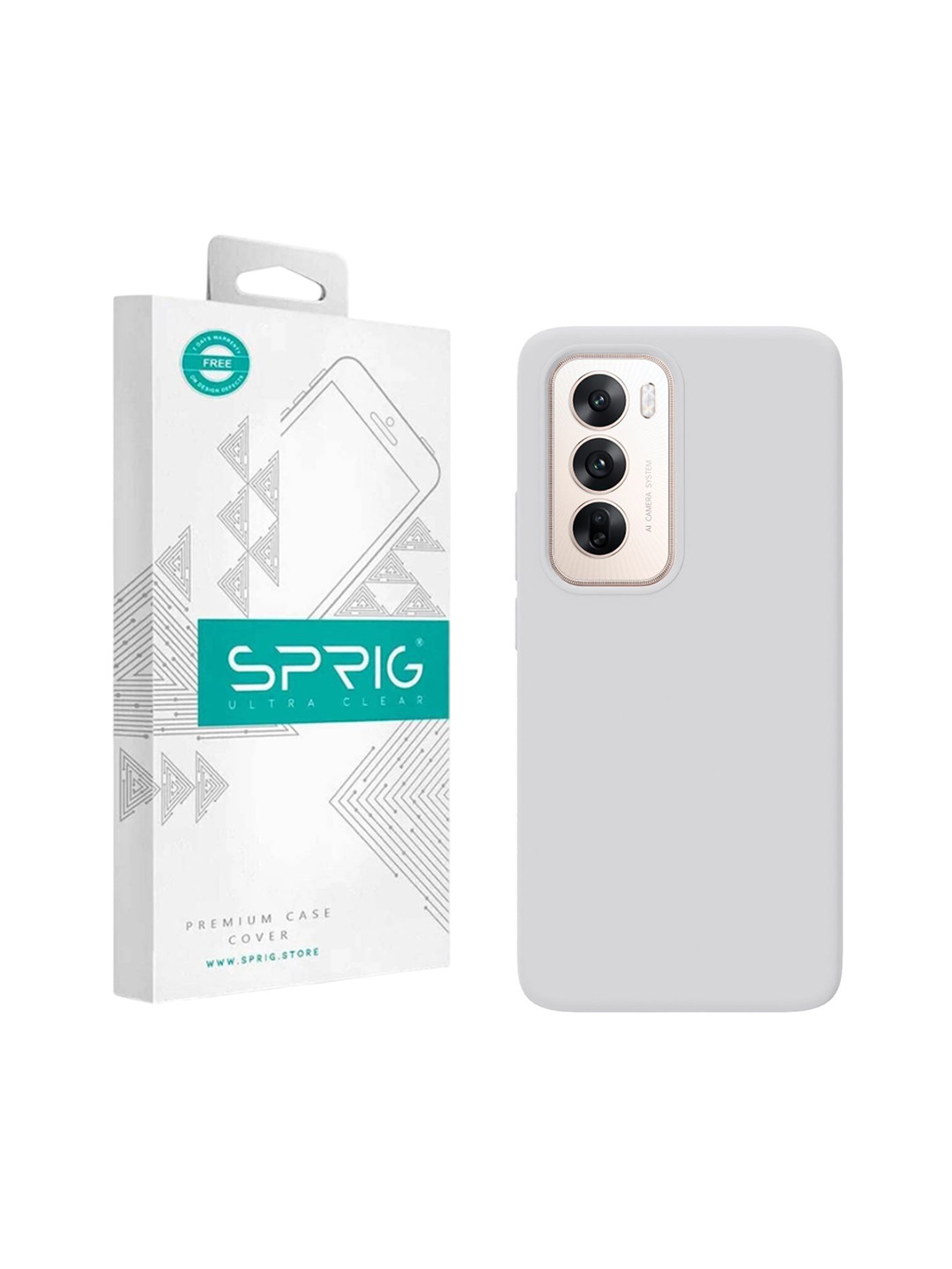 SPRIG OPPO Reno 12 Liquid Silicone Back Cover