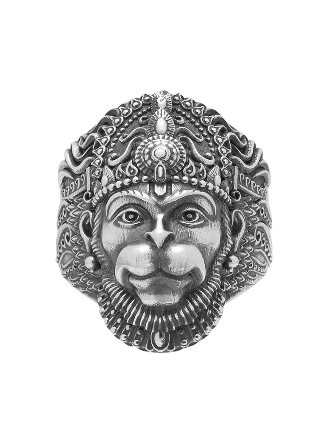 Exotic India Lord Hanuman Finish Ring
